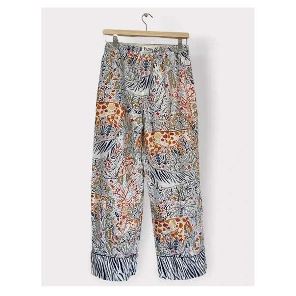NWOT Anthropologie Vikki Chu Pastoral Flannel Lounge Pants  Size Small - Picture 3 of 13
